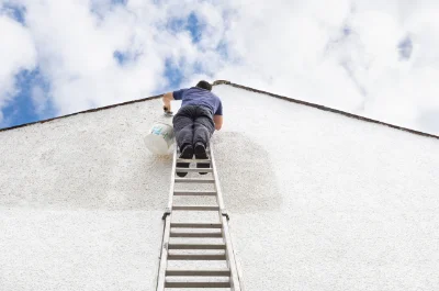 Peinture extérieure à Brusson — façades et ravalement